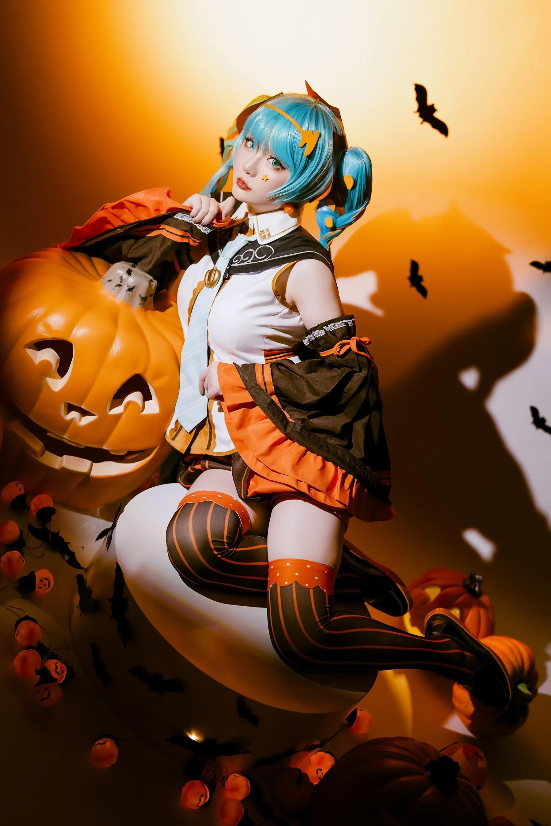 星之迟迟 – NO.164 23年10月计划赠品 万圣节MIKU [53P]插图3